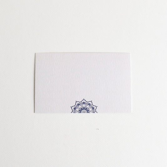 Square Flowers Card Set