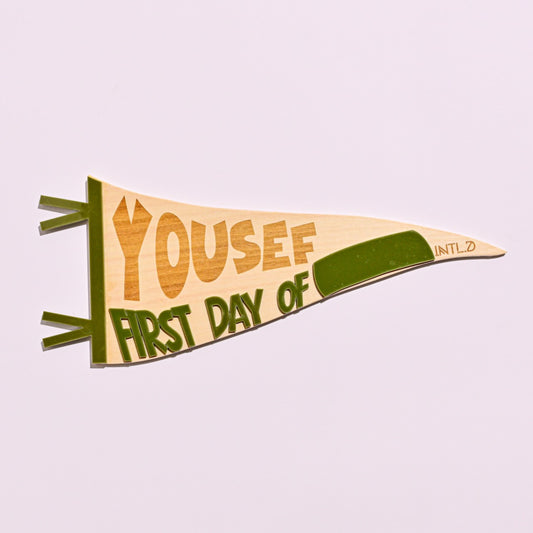 First Day of School Flag