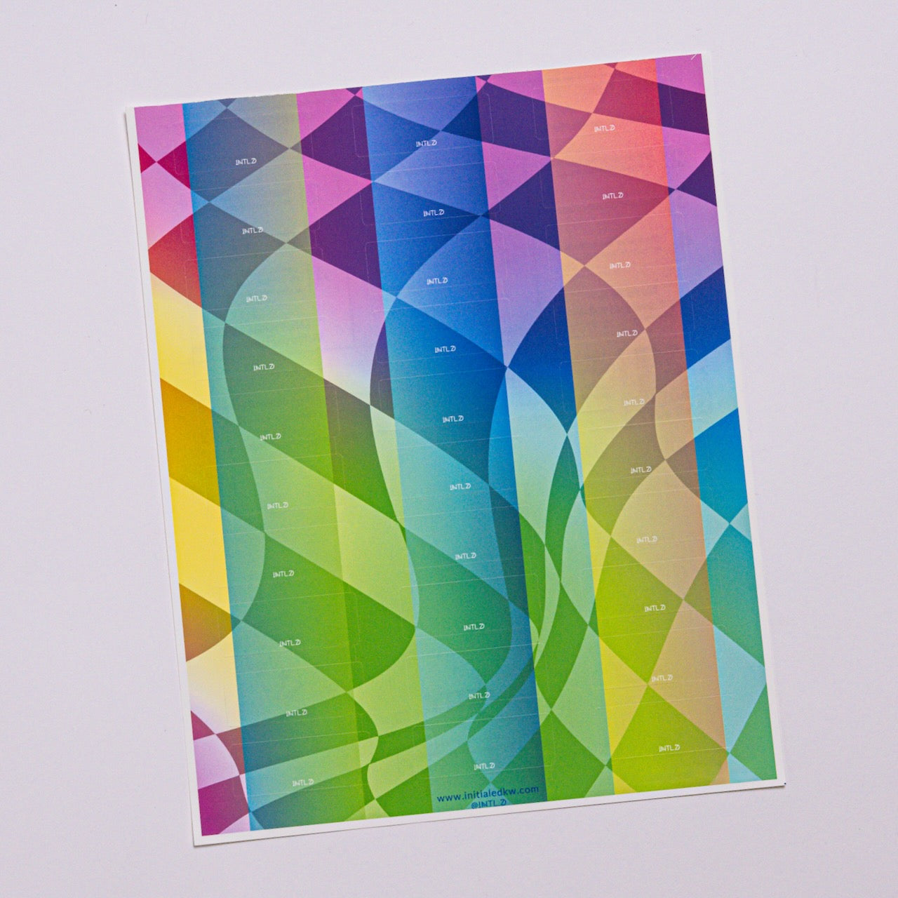 Mini Kaleidoscope Labels