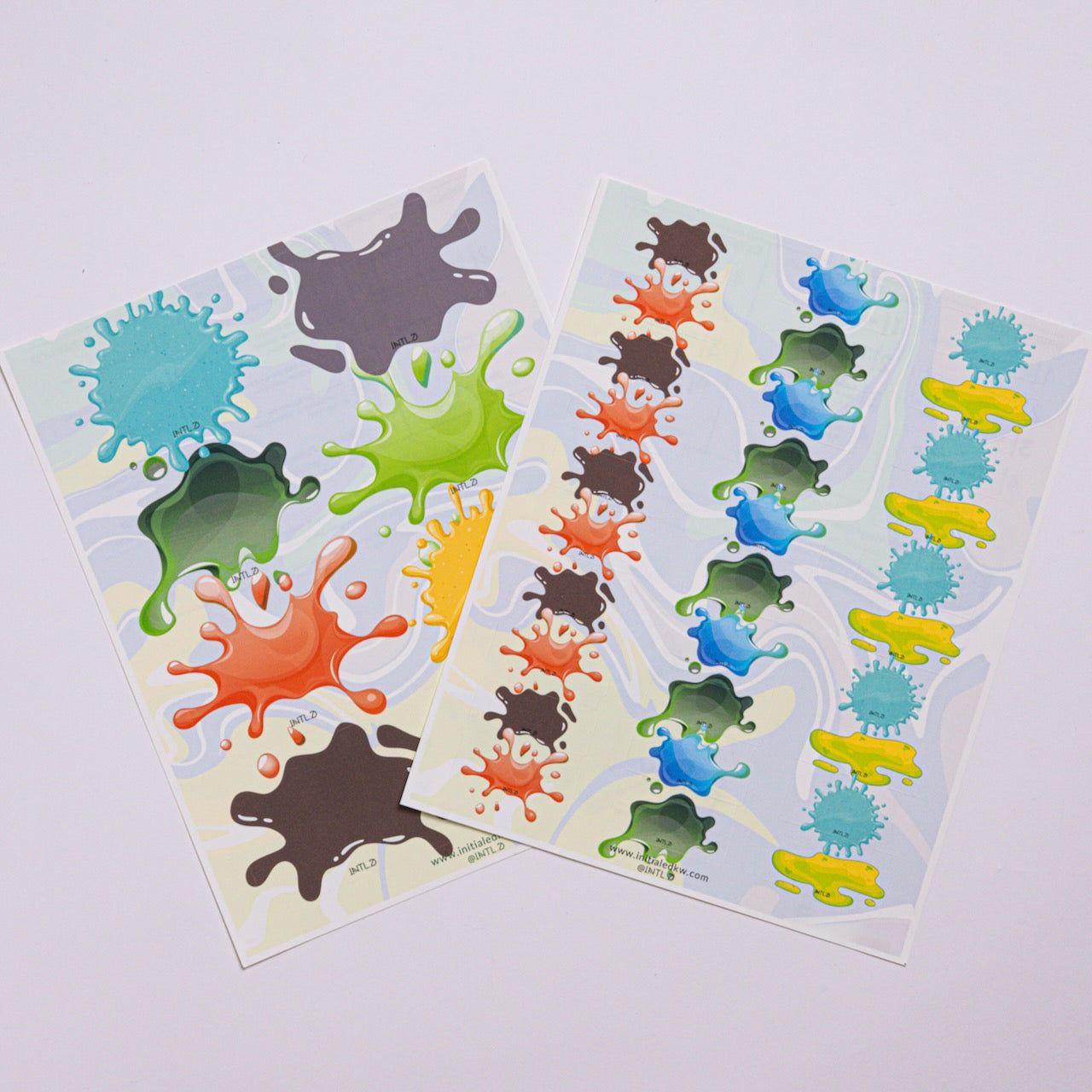 Splatter Label Bundle
