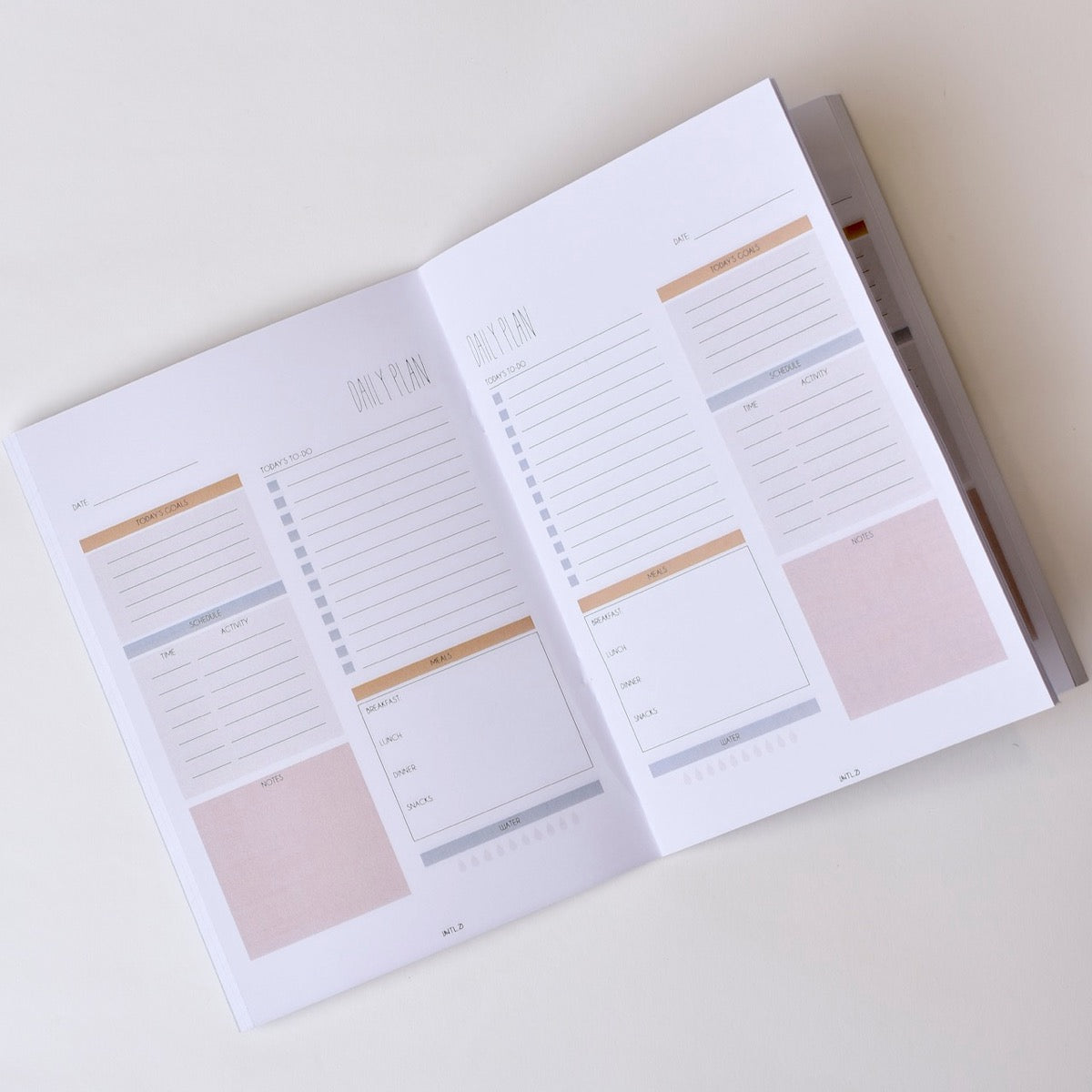 Pastel Daily Planner