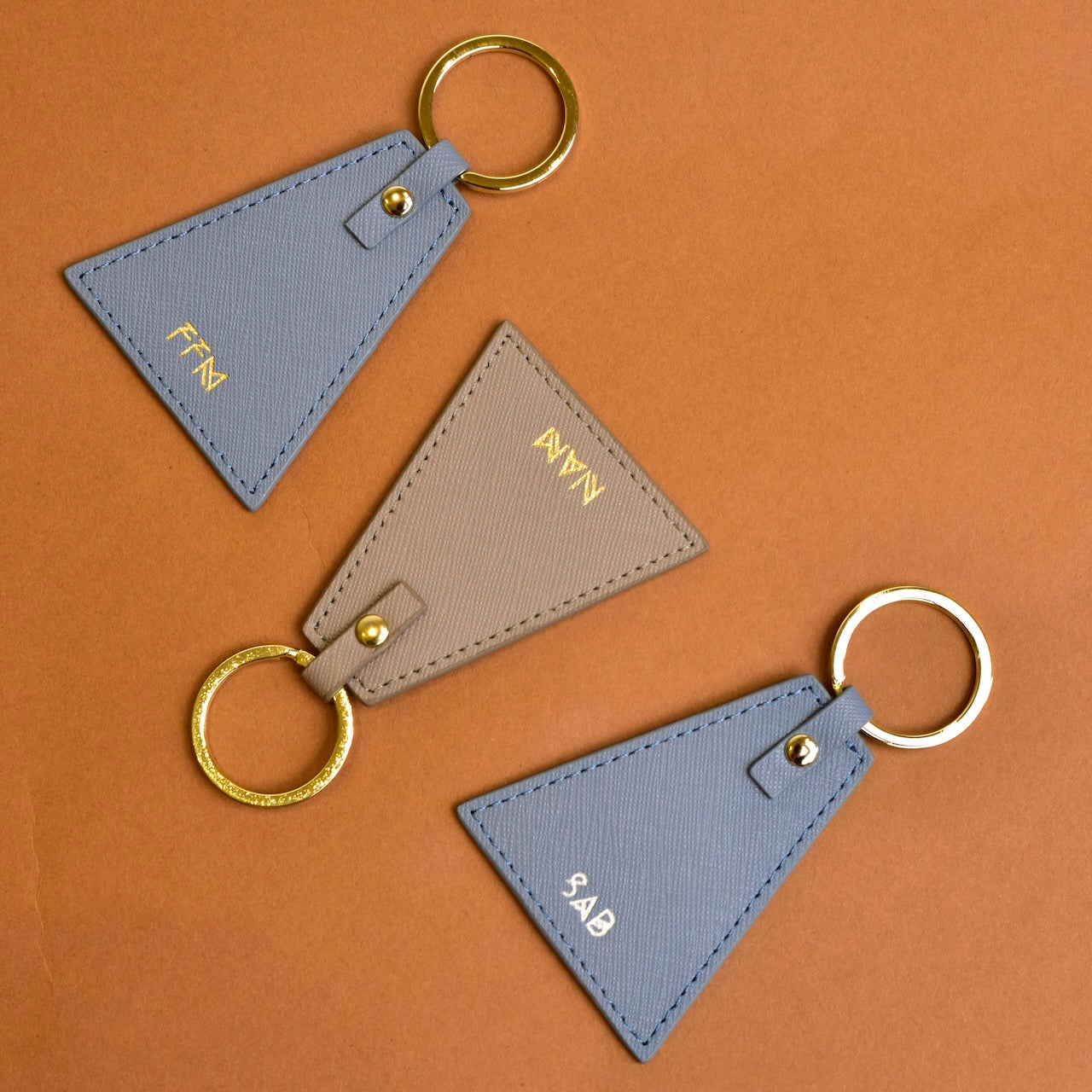 Triangle Keychain