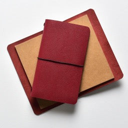 SaffianoNotebookRed