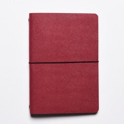SaffianoNotebookRed