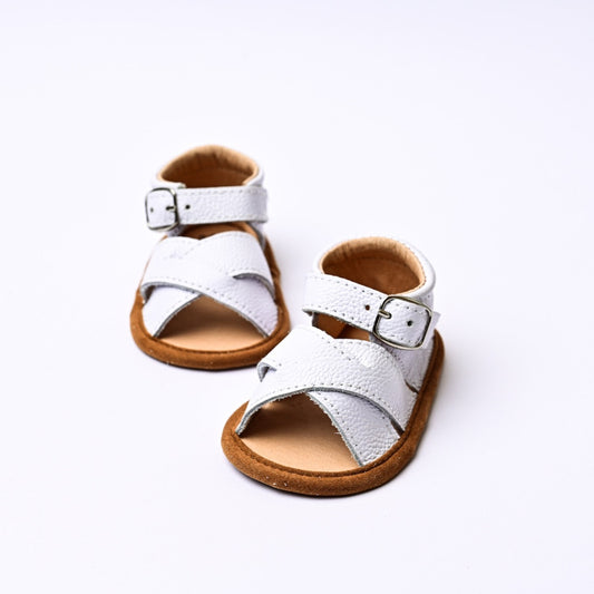 Baby Sandal in White