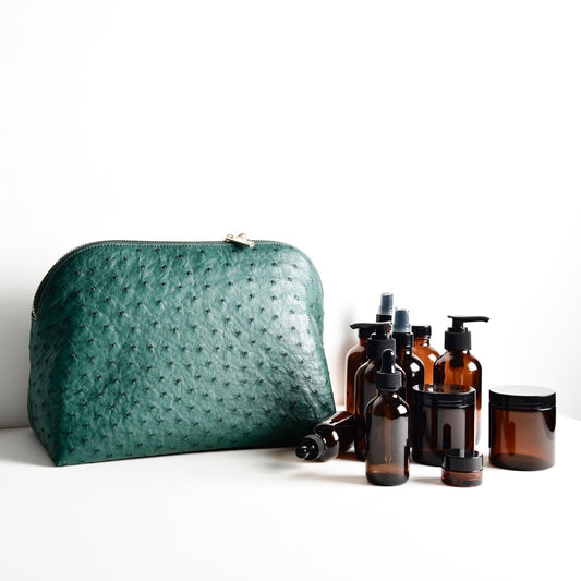 Large Saffiano Toiletry Case