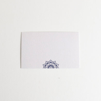 Square Flowers Card Set