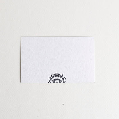 Square Flowers Card Set