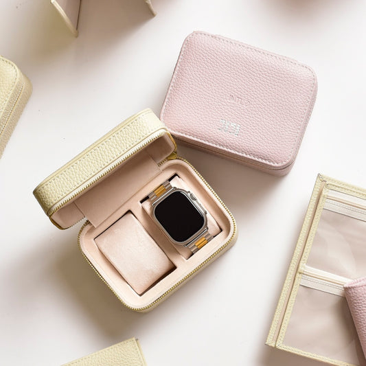 Saffiano Watch Case