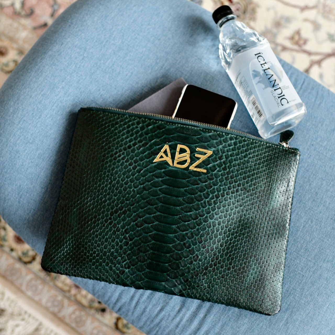 Exaggerated Python Clutch