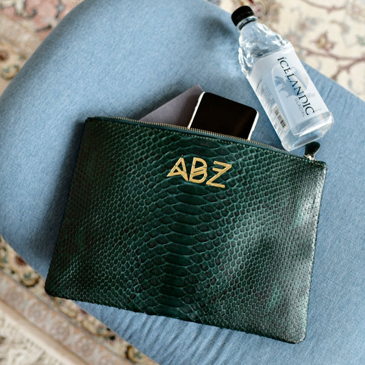 Exaggerated Python Clutch