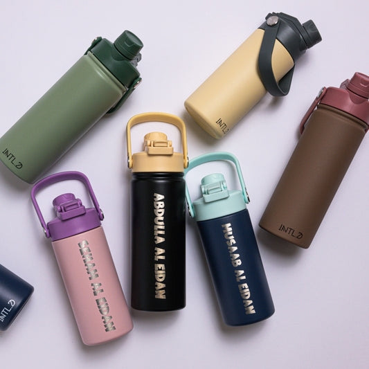 Multicolored Steel Bottles
