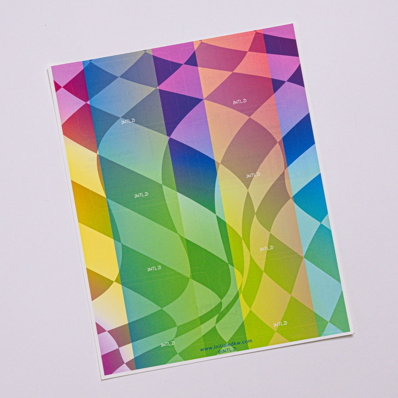 Regular Kaleidoscope Label