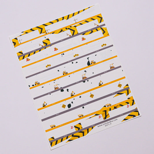 Mini Construction Labels
