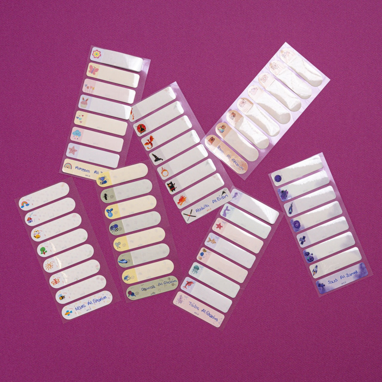 Smart Waterproof Peel Labels (Hand Written)