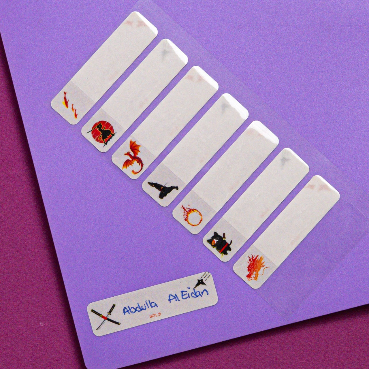 Smart Waterproof Peel Labels (Hand Written)