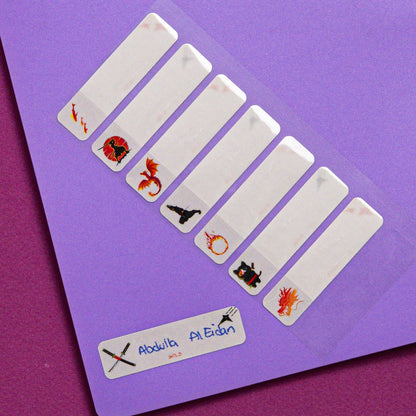 Smart Waterproof Peel Labels (Hand Written)