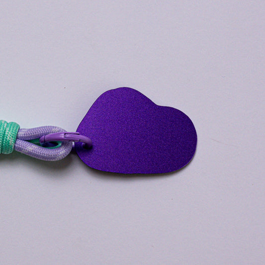 Beaded Rope Bag Tag