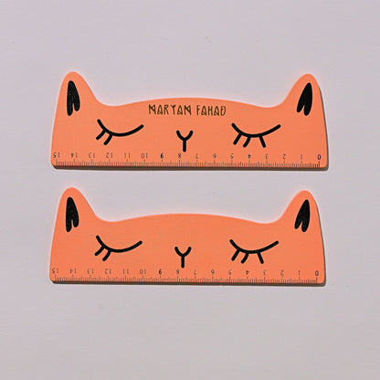 Peaking Cat Ruler