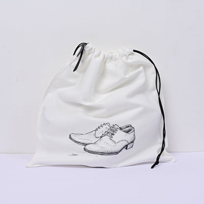 Cotton Drawstring Organizer- Large