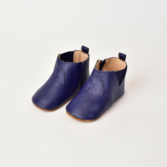 Munchkin Zip Bootie in Navy Blue