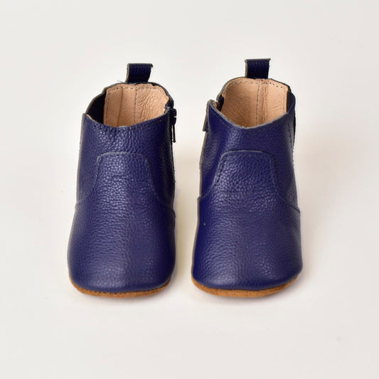 Munchkin Zip Bootie in Navy Blue