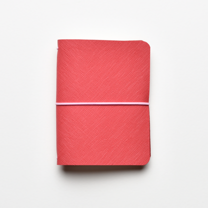 SaffianoNotebookCoralRed