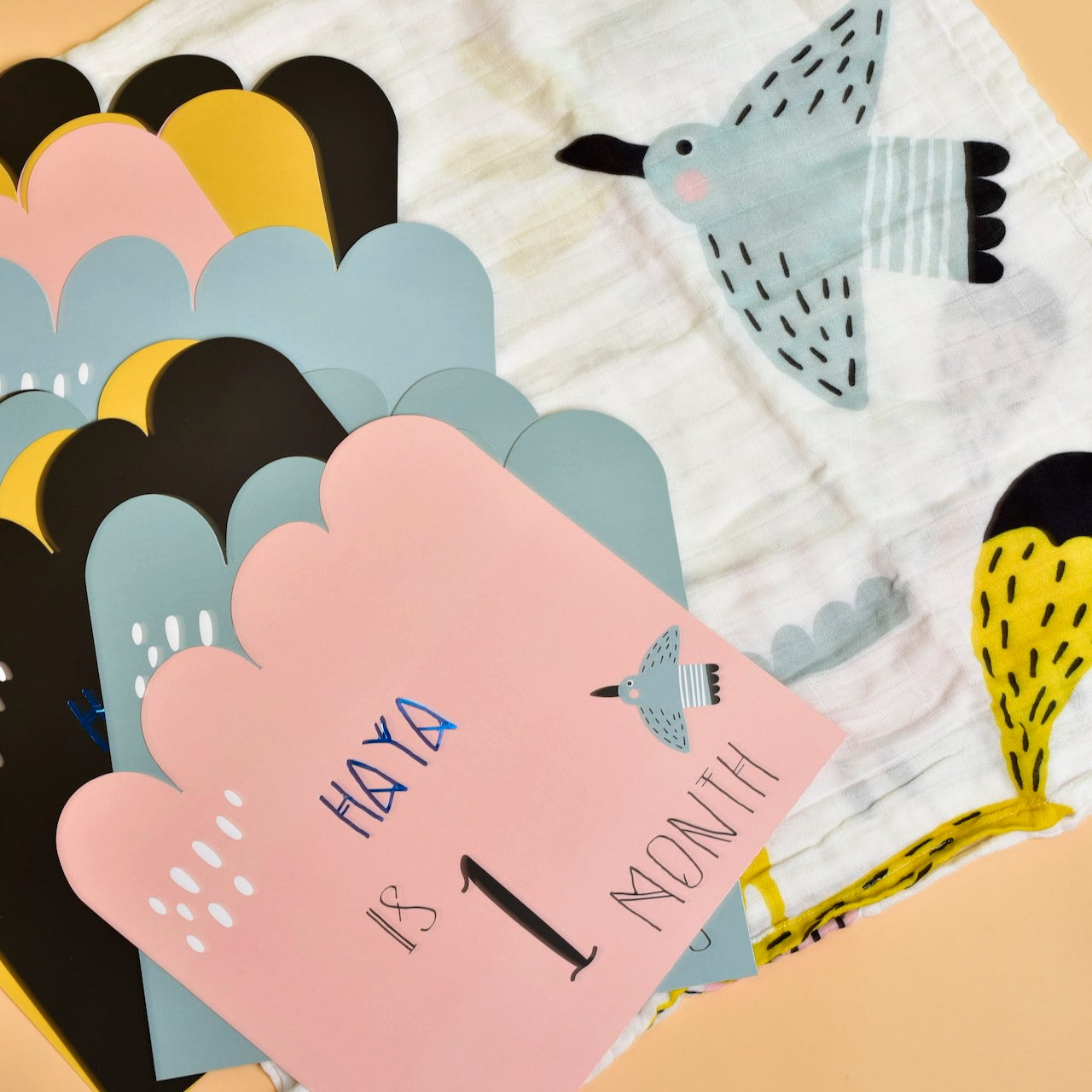 Jungle Milestone Blanket