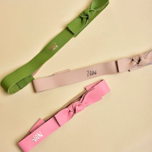 Leather Knot Headband