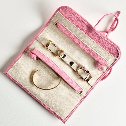 WrapJewelryCasePink