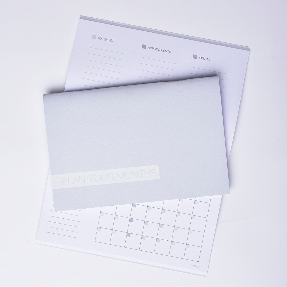 INTL.D Monthly Planner