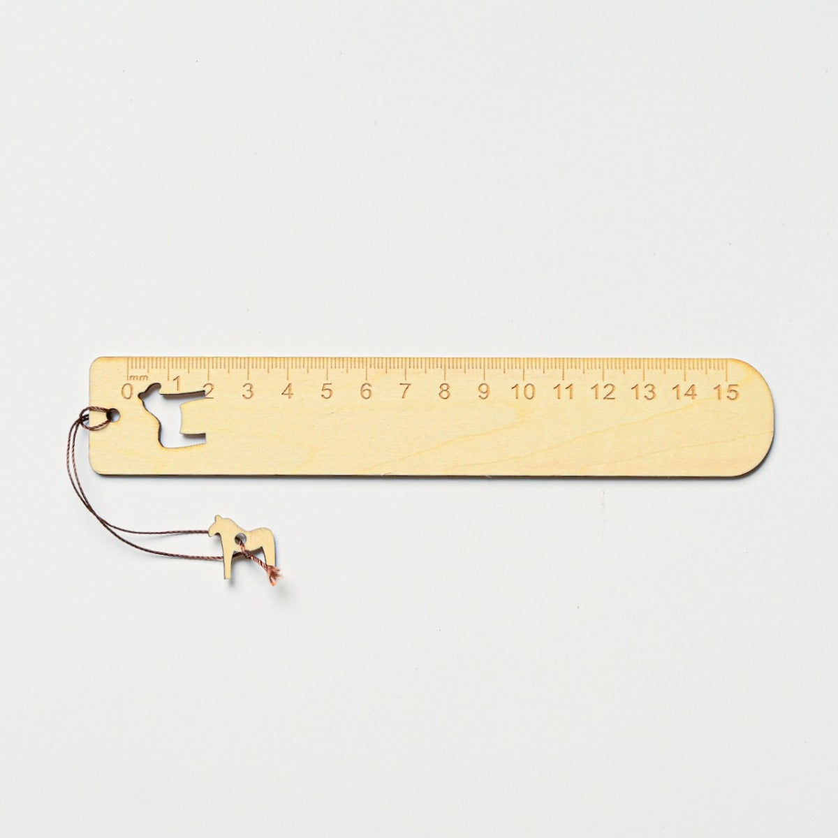 Motif Wooden Ruler