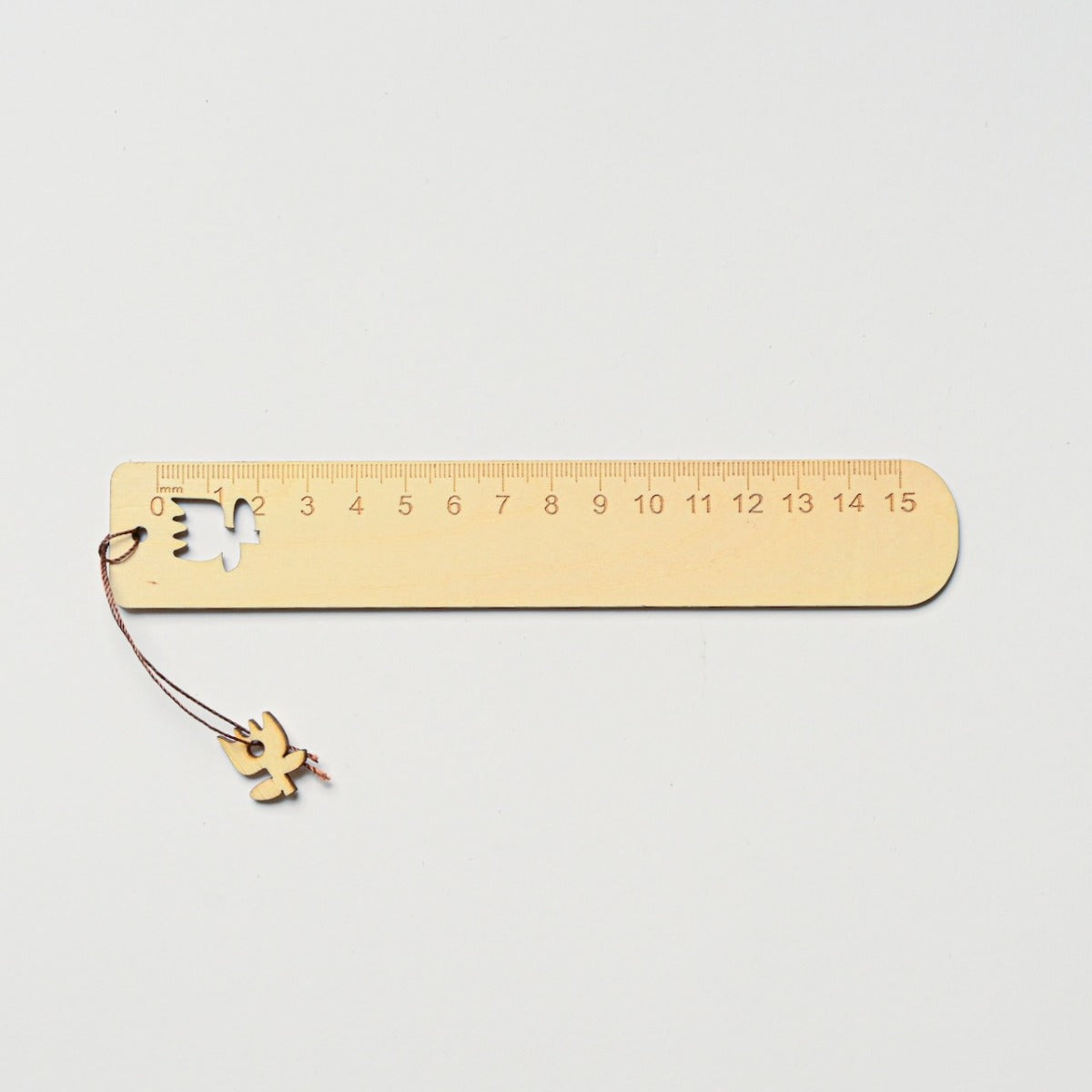 Motif Wooden Ruler