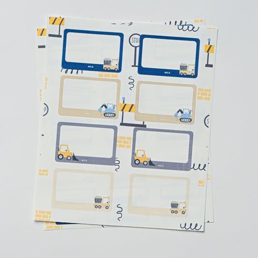 Regular Construction Label