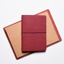 SaffianoNotebookRed