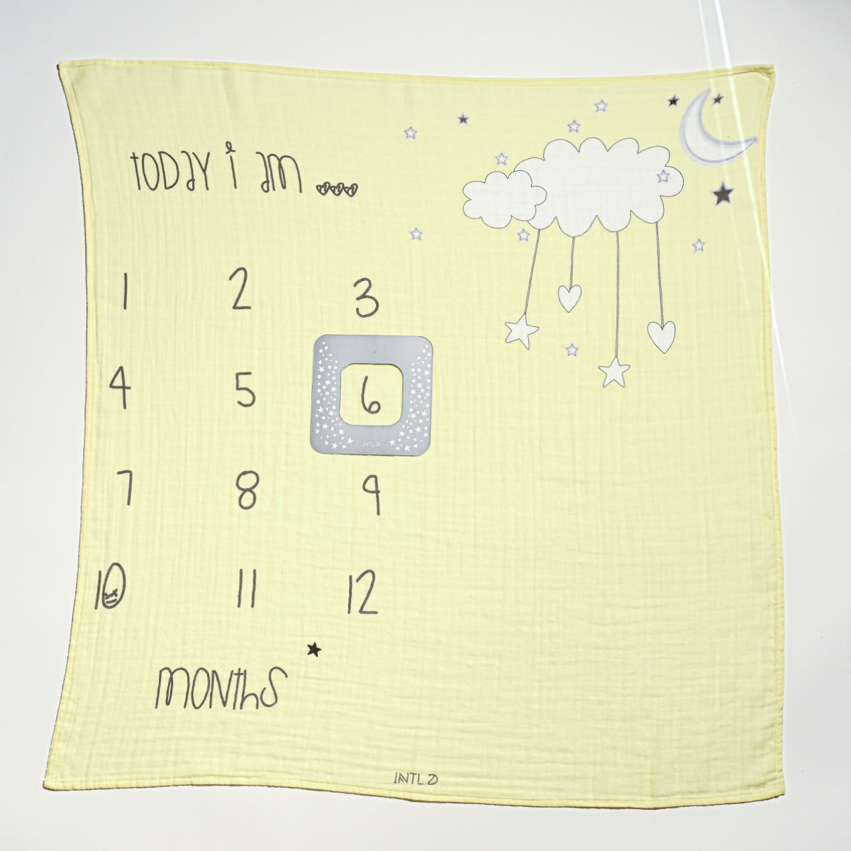 Clouds Milestone Blanket