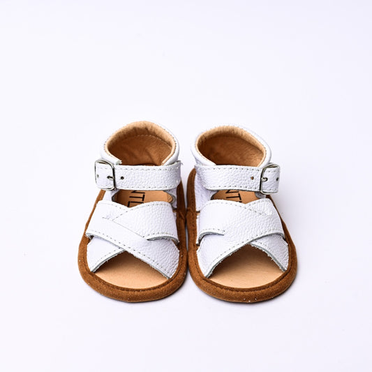 Baby Sandal in White