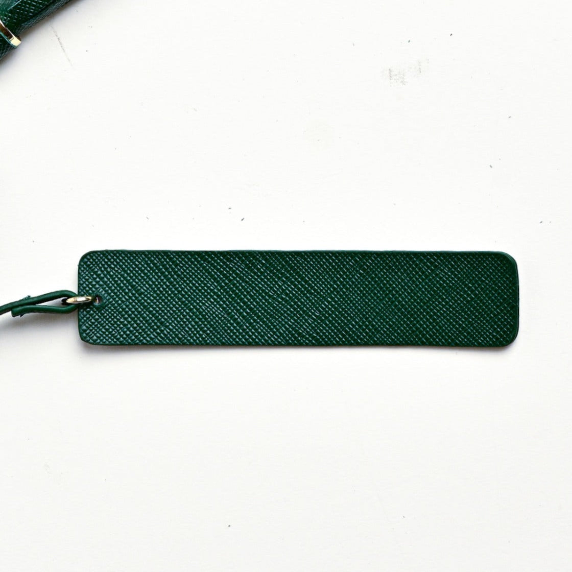 Saffiano Tassel Keychain