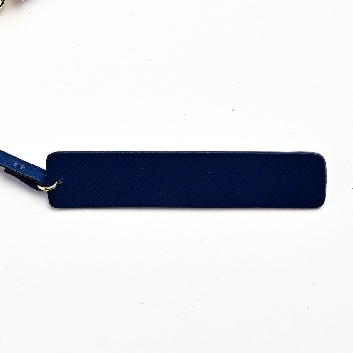 Saffiano Tassel Keychain
