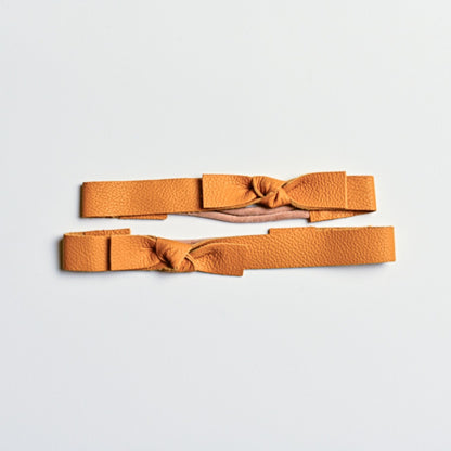 Leather Knot Headband