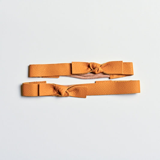 Leather Knot Headband