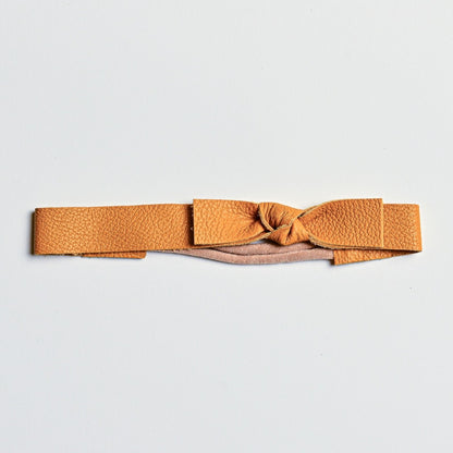 Leather Knot Headband