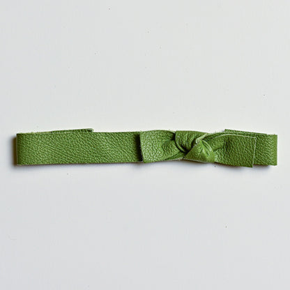 Leather Knot Headband