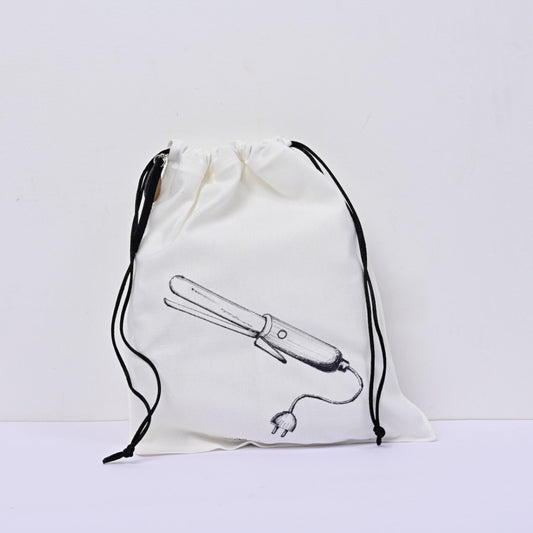 Medium Cotton Drawstring Organizer