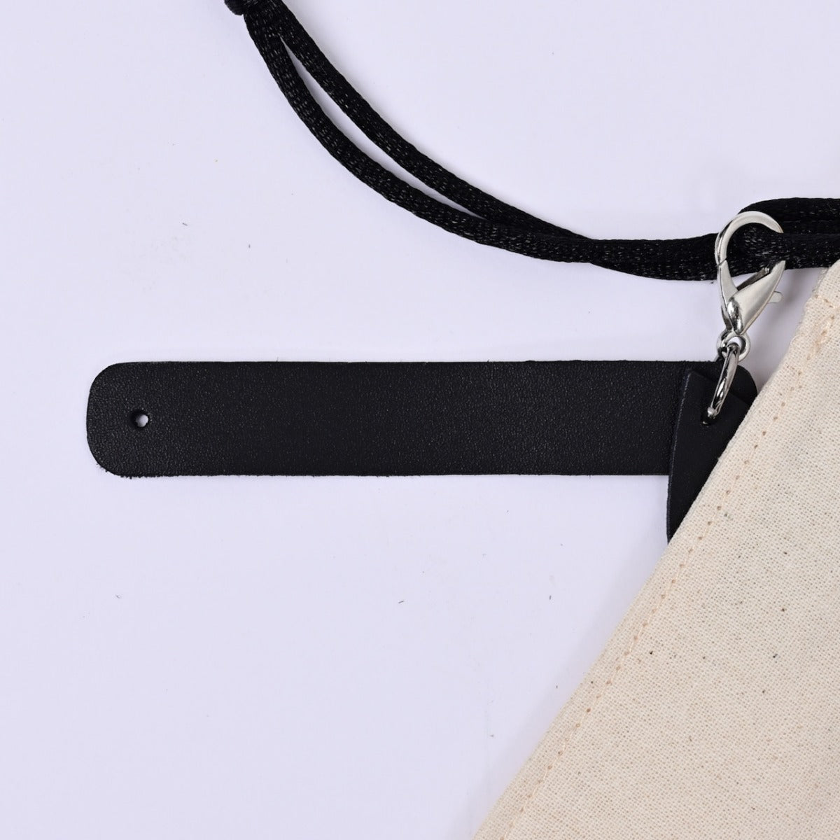Hand-Drawn Canvas Drawstring Organizer - Large