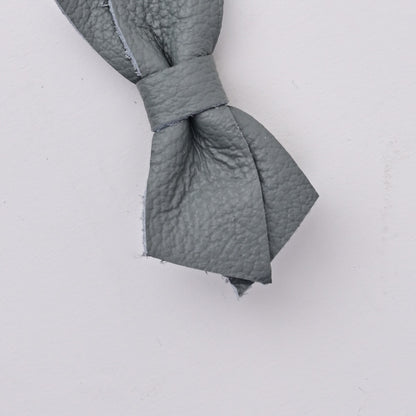 Leather Criss Cross Clip